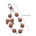 thumbnail image 3 of Beaded Keyring Creative Car Key Chain Backpack Pendant Sweet Bows Keychain Pendant Bag Charm Bowknot Keychain, 3 of 4