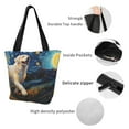 thumbnail image 4 of Easygdp Vintage Starry Sky Labrador A Shoulder Bags for Women,Crossbody Bags Shoulder Purse Handbag for Women, 4 of 6