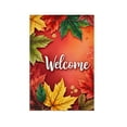 thumbnail image 2 of Thanksgiving Garden Flag, Double Sided Welcome Fall Yard Flag with Pumpkin Pattern for Outdoor Holiday Porch Decor(H), 2 of 4