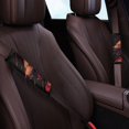 thumbnail image 3 of Chririnla Seat Belt Cover Pad Quick Install Car Seat Strap Polyester Easy to Install, Suitable for Cars Sedan, Fire Wolf Print, 3 of 8