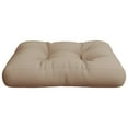 thumbnail image 2 of vidaXL Pallet Cushion Taupe 58x58x10 cm Fabric, 2 of 5