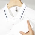 thumbnail image 2 of Men‘s New T-shirt Classic Short sleeved Polo Shirt Summer Top Casual T-shirt Button Collar Super Large S-4XL Casual Polo Shirt, 2 of 7
