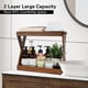 thumbnail image 4 of Organizador de Estantes de Madera para Encimera, Estante de Madera de 2 Niveles para Accesorios de Cafetería para el Hogar, la Oficina y el Baño., 4 of 5