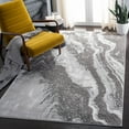 thumbnail image 3 of SAFAVIEH Craft Laidley Abstract Area Rug, 6'7" x 6'7" Square, Light Grey/Grey, 3 of 8