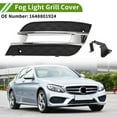thumbnail image 2 of Cubierta de parrilla de luz antiniebla Unique Bargains No.1648801924 para Mercedes Benz ML450 2009-2011, duradera, tono negro plateado, delantero izquierdo, 2 of 7
