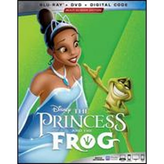 Pre-Owned The Princess and the Frog [Blu-ray/DVD] (Blu-Ray 0786936867053) directed by John Musker, Ron Clements