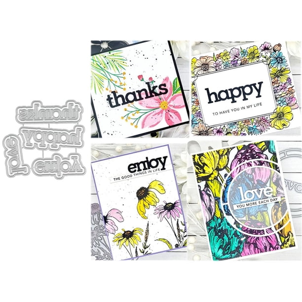 Cutting Dies Annchaos, plantilla de estampado, herramientas para álbumes de recortes