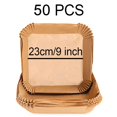 thumbnail image 1 of Disposable Non-Stick Air Fryer & Oven Baking Liners, 100 Sheets, 20cm Square, 1 of 10