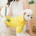 thumbnail image 3 of Frogued Pet T-shirt Hooded Design Breathable Cotton Dog Two-legged Summer Shirt for Casual (Pink,S), 3 of 13