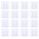 thumbnail image 1 of 50pcs Plastic Weighing Plate Weighing Boat Weighing Dish Laboratory Supply 7ml, 1 of 4