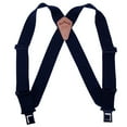 thumbnail image 1 of Perry Suspenders Bretelles 2 Pouces pour Hommes uBEE Outback Comfort Bretelles Ajustables - Bleu Marine, Régulier, 1 of 2