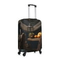 thumbnail image 3 of Picia Modern Skull Sisters Luggage Protector Cover Thicken Suitcase Protector Cover Fit 18-32 Inch Luggage-X-Large, 3 of 9