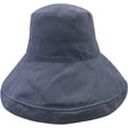 thumbnail image 3 of CoCopeaunts Women Bucket Hat Super Wide Brim Fold Bucket Cap Beach Wedding Solid Color Floppy Fisherman Hat with Chin Strap, 3 of 8
