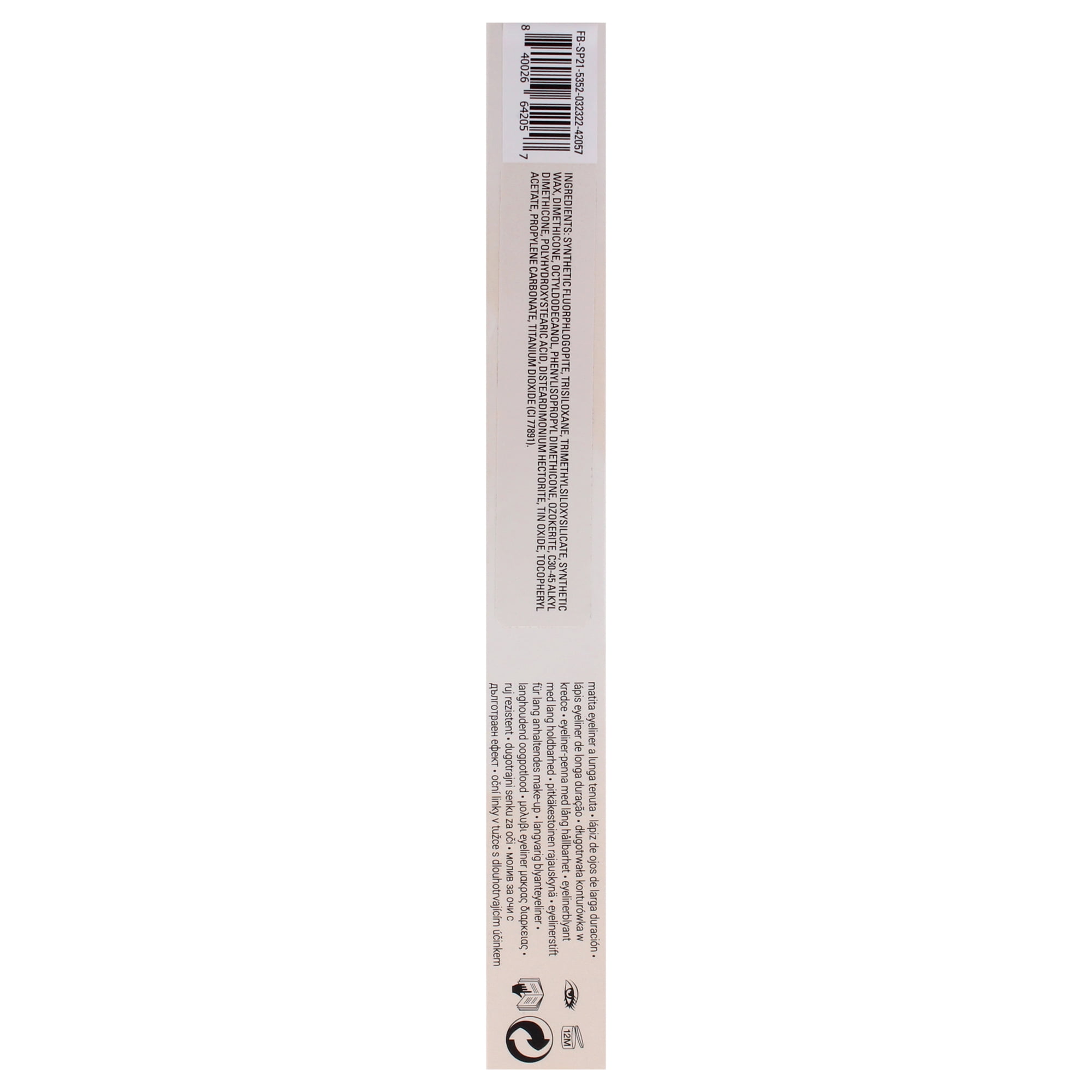 Flypencil Longwear Eyeliner Pencil - 19 Bad Bride by Fenty Beauty for Women - 0.01 oz Eyeliner