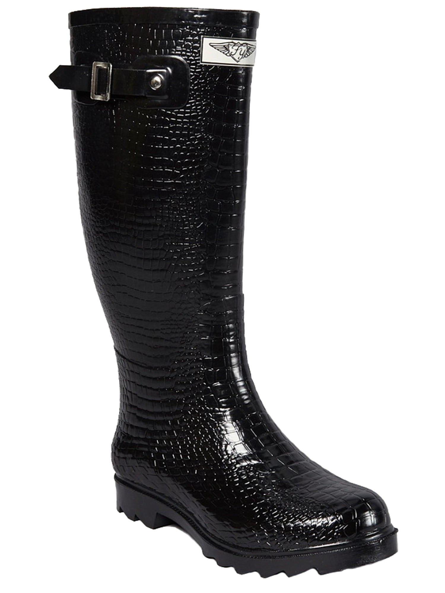 croc rubber boots