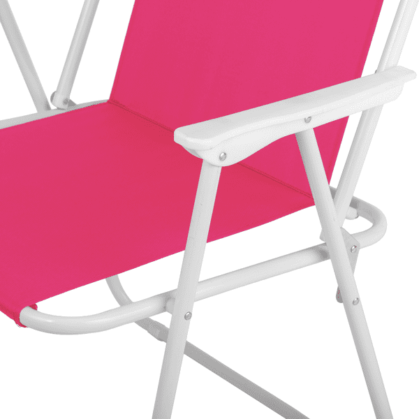 Alvantor Folding Beach Chair with Detachable Umbrella for Adults High Back Portable Outdoor Chair Pink