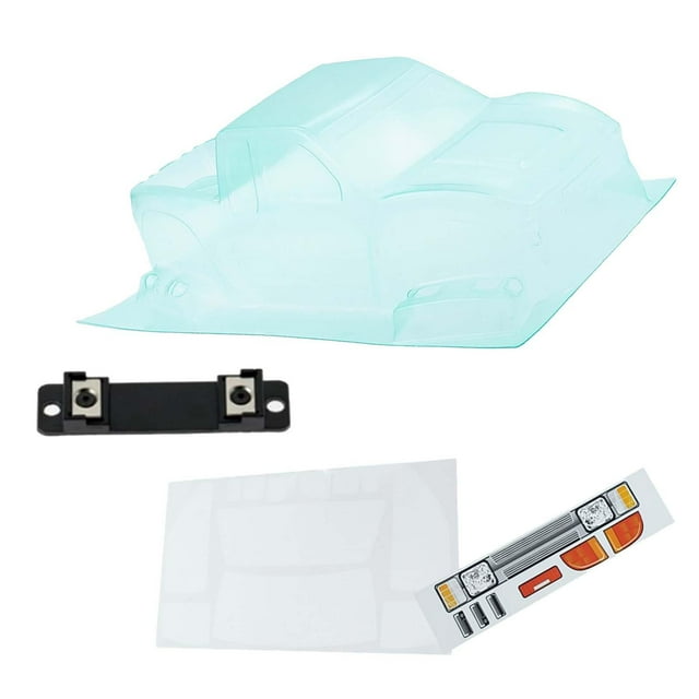 Carcasa transparente de 313mm para coche RC 1/10 Crawler Shell DIY fácil de instalar RC modelo de juguete Accs 1:10 RC Body Shell 313mm distancia