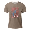 thumbnail image 5 of Tops para hombre, blusas y camisas de cuello redondo y manga corta para hombre, tops casuales de cuello redondo y manga corta con estampados especiales para hombre., 5 of 5