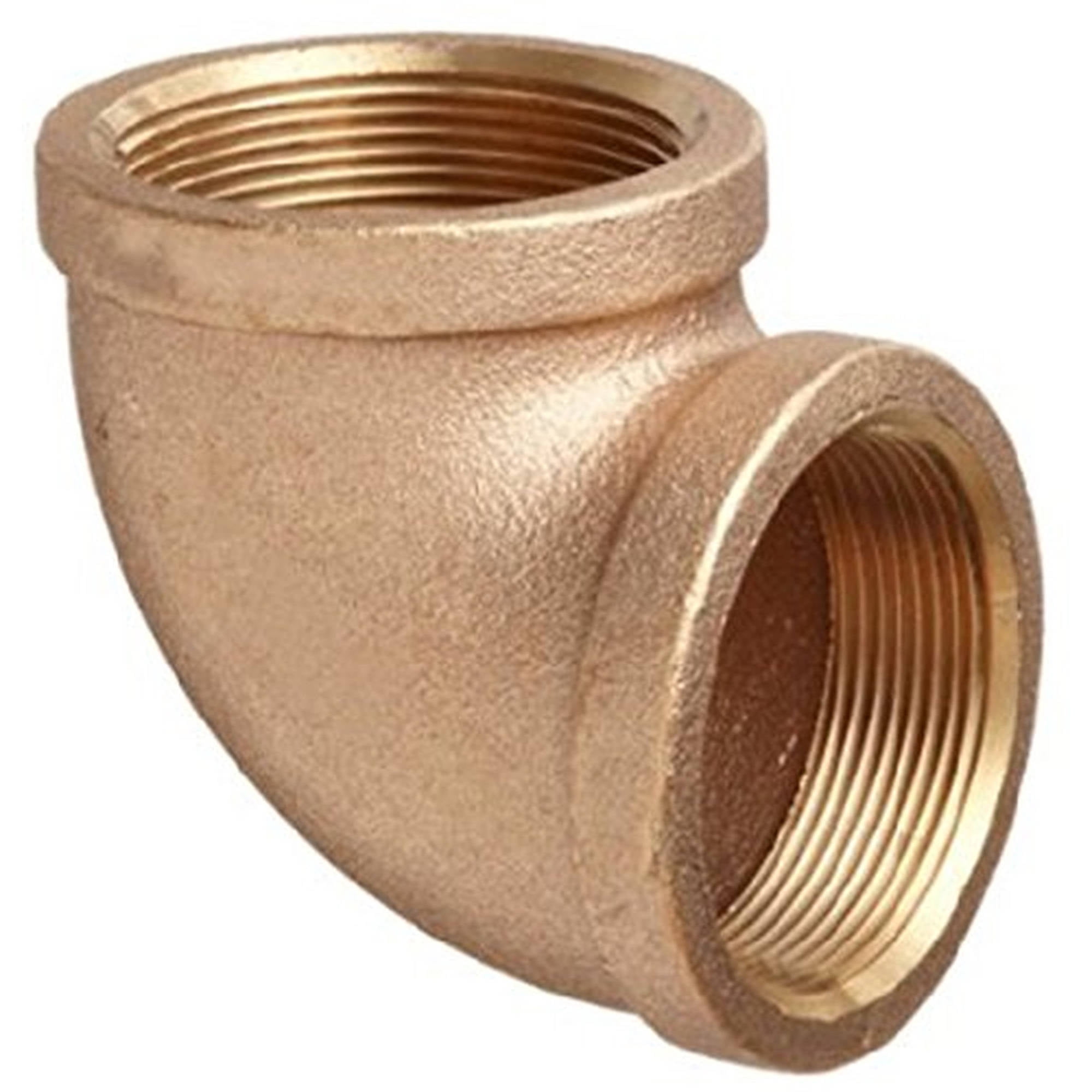 Everflow BRSN0200-NL 2-Inch Brass Street Elbow 90 Degrees Lead Free with Male & Female National Pipe Taper Threaded Fittings Brass Construction Higher Corrosion Resistance Economical & Easy to Install 