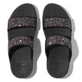 thumbnail image 3 of Sandalias FitFlop Lulu para Mujer en Negro con Brillo Talla 7, 3 of 7