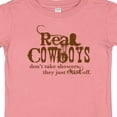 thumbnail image 4 of Inktastic Real Cowboys Boys or Girls Baby T-Shirt, 4 of 5