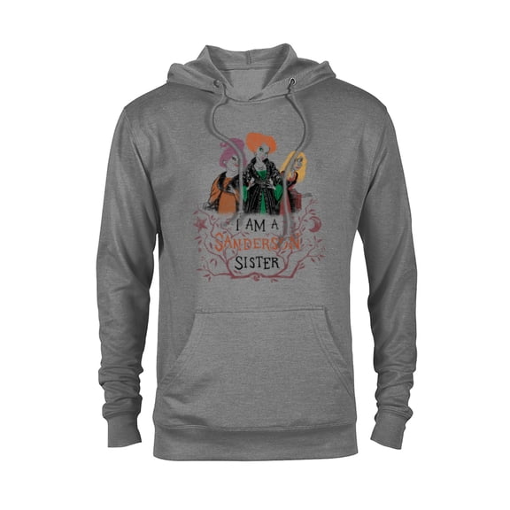 Disney Hocus Pocus I Am a Sanderson Sister - Pullover Hoodie for Adults - Customized-Athletic Heather