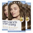 thumbnail image 1 of Tinte para el cabello Clairol Nice'n Easy Permanent 6.5 Lighest Brown x3, 1 of 9