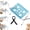 blue, variant on 2-in-1 Foldable Pet Grooming Bed, Pet Bathing Hammock for Small Dogs and Cats, with Breathable Mesh Sling for Bathing, Nail Clipping, Ear Cleaning and Daily Care