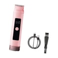 thumbnail image 1 of Recortadora de bikini eléctrica para mujer, recortadora de con cabezales dobles, afeitadora corporal multifunción de bajo ruido, herramienta de, 1 of 8