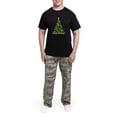 thumbnail image 5 of CafePress - Spider Christmas Tree Pajamas - Men's Dark Loose Fit Cotton Pajama Set, 5 of 7