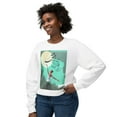 thumbnail image 6 of persian woman life freedom farsi poem Eshgh for persian lovers eshgh in calligraphy Unisex Lightweight Crewneck Sweatshirt, 6 of 6