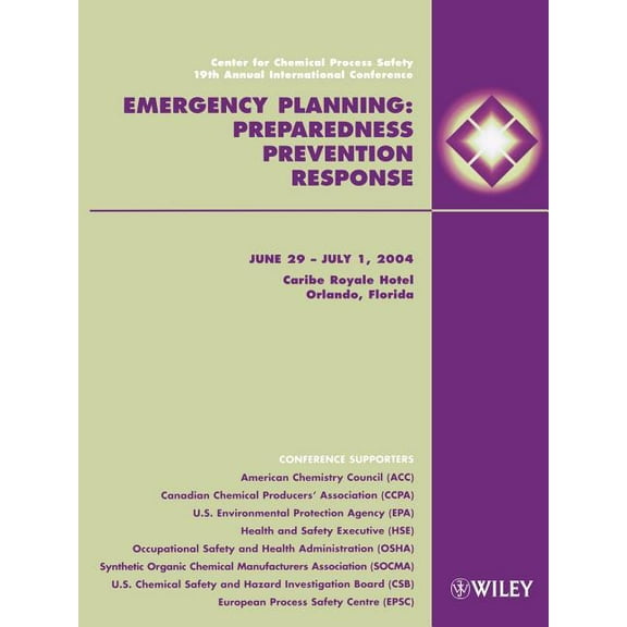 Emergency Planning: Preparedness, Prevention and Response, (Paperback)