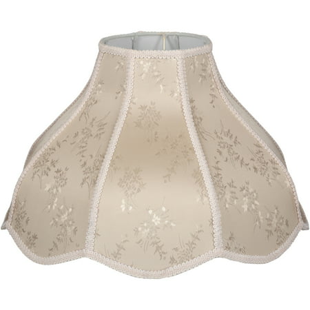 Jacquard Bell Lamp Shade Beige, Better Homes And Gardens Lamp Shades