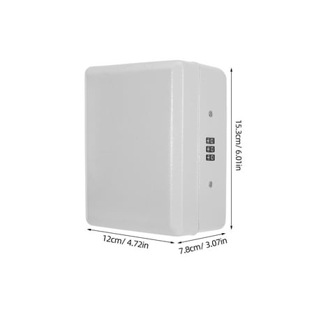 LEXSOMEO Large Capacity Key Storage Box Wall Mounted Key Organizer for Home Wall Mounted Key Holder Stylish Key Management Solution