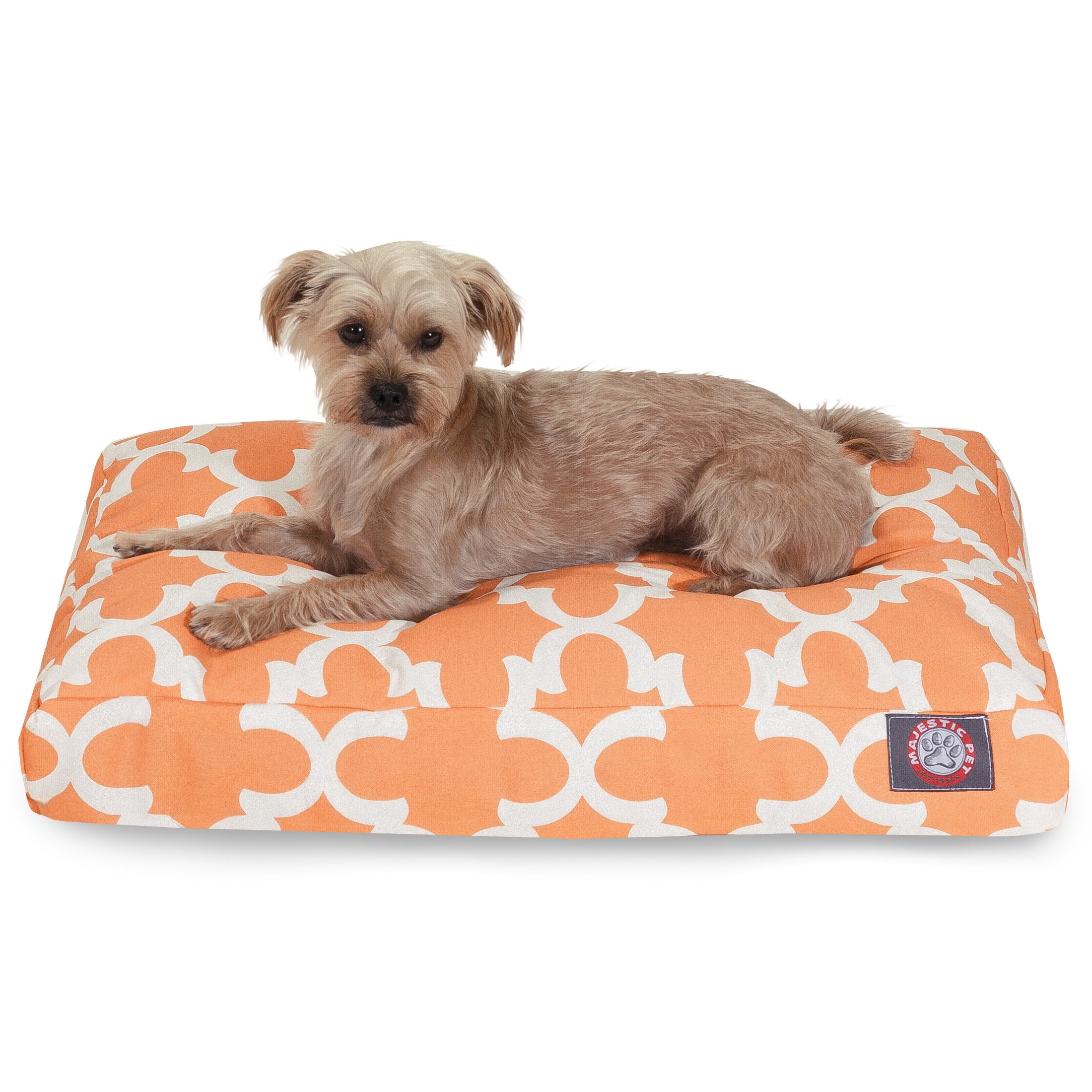 Majestic Pet Trellis Rectangle Dog Bed Treated Polyester Removable