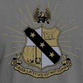 thumbnail image 3 of CafePress - Alpha Sigma Phi Coat Of Arms T Shirt - Mens Comfort Colors Shirt, 3 of 5