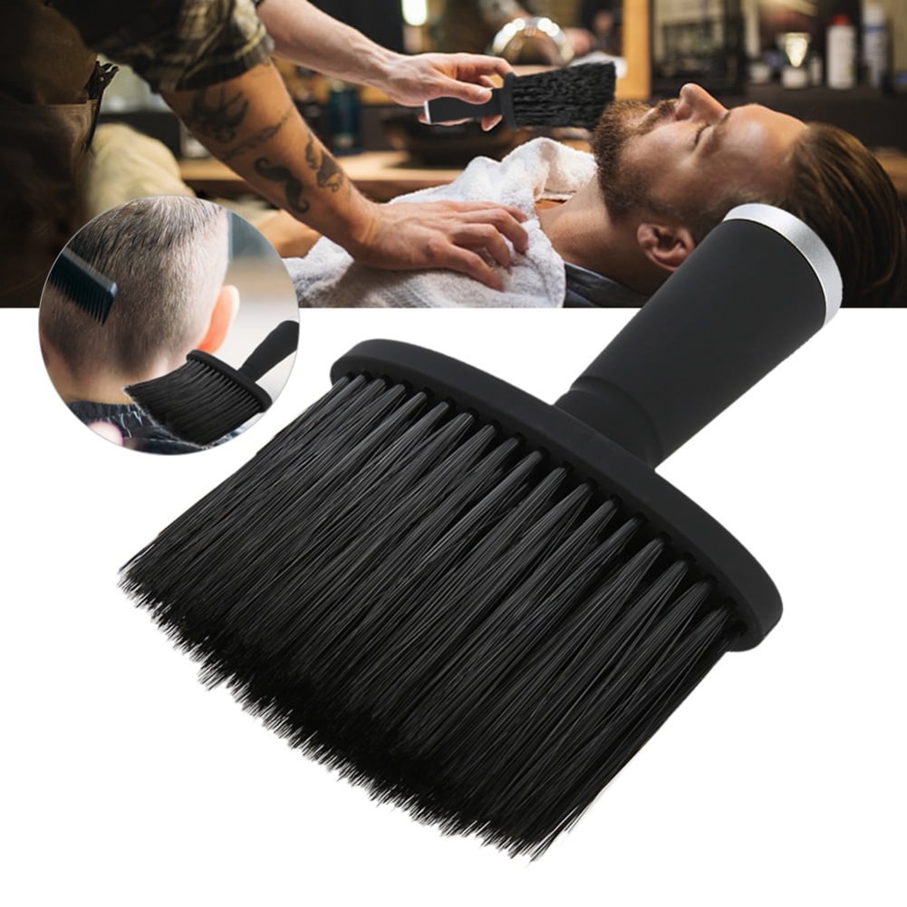 GoFJ Pro Barbers Salon Hairdressing Brush Hair Broom Cleaning Comb Neck