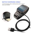 thumbnail image 1 of 1m/3.3ft Smart Watch Magnetic Charger Charging Data Cable Black for  ZenWatch 2, 1 of 7