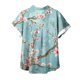 thumbnail image 3 of Mujeres Pantalones Cortos Impresos Blusas de Manga Corta Y Top Regular, Vestido de Moda de Verano Casual para Mujeres, 3 of 5