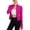 Hot Pink, variant on Karight Women's UPF 50+ Sun Protection Tops UV Outdoor Running Crop Jacket Long Sleeve Full Zip Lightweight Rash Guard