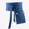 thumbnail image 5 of Aellinatey Denim Corset Belt For Women Denim Waist Belt With Pocket Women Denim Belt, 5 of 16