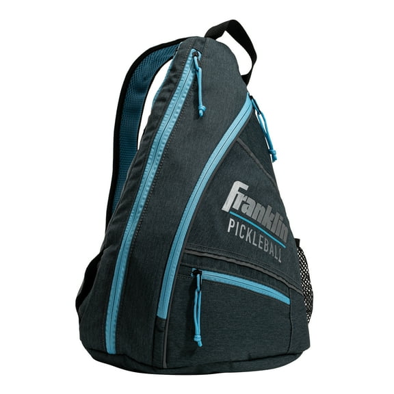 Franklin Sports Pickleball Sling Bag - Pickleball Equipment Backpack - Blue