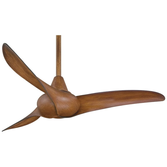 44 Inch 3 Blade Ceiling Fan-Distressed Koa Finish-Distressed Koa Blade Color Minka Aire Fans F854-Dk