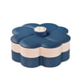 thumbnail image 1 of Leutsin Double Layer Candy And Dried Fruit Plate Creative Rotating Design Dessert Plate, 1 of 1