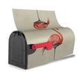 thumbnail image 3 of Naloa Flamingo Sitting On Chair Mailbox Covers Magnetic Post Box Cover Post Letter Box Cover Garden Decor-25.5x21 in, 3 of 8
