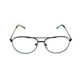 thumbnail image 6 of Fila Mens Black Aviator Ophthalmic Stainless Steel Metal Frame VF9988 531. 56mm, 6 of 9