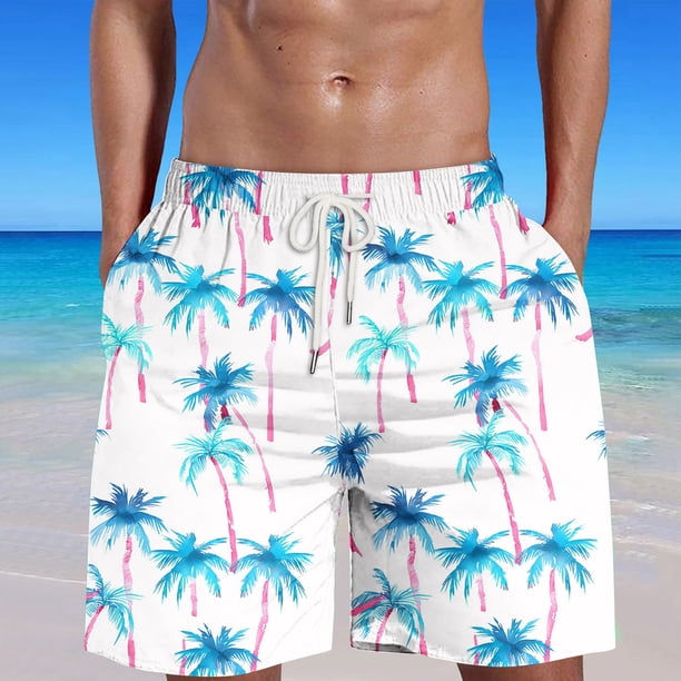 Puntoco pantalones cortos de verano para mujer, moda 2024, estampado de llama para hombre, pantalones cortos informales de playa con estampado hawaiano especial, pantalones cortos