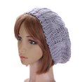 thumbnail image 2 of Soft Knit Beanie Lightweight Crochet Knitted Style Beanie Hat for Women, One Size Slouchy Hat, 2 of 6