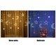 thumbnail image 4 of Cortina Lámpara Navidad Luna Estrella Cortina Luces Luces Decorativas 220v Leyfeng  Luz, 4 of 8