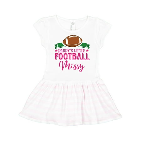 

Inktastic Football Girls Sports Gift Gift Toddler Girl Dress